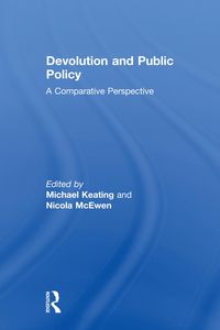Produktbild: Devolution and Public Policy