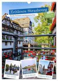 Produktbild: Zeitloses Strasbourg. Kan&auml;le, Fachwerk und els&auml;ssisches Flair (Wandkalender 2027 DIN A3 hoch), CALVENDO Monatskalender