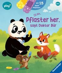 Produktbild: Play+ Mein lustiges Spielbuch Pflaster her, sagt Doktor B&auml;r - ab 2 Jahre