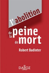 Produktbild: L'Abolition de la Peine de Mort