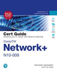 Produktbild: CompTIA Network+ N10-009 Cert Guide
