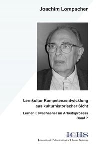 Produktbild: Lernkultur Kompetenzentwicklung aus kulturhistorischer Sicht