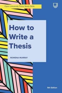Produktbild: How to Write a Thesis