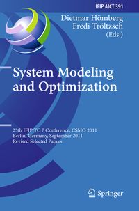 Produktbild: System Modeling and Optimization