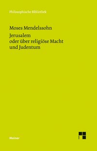 Produktbild: Jerusalem oder &uuml;ber religi&ouml;se Macht und Judentum
