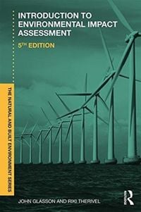 Produktbild: Introduction To Environmental Impact Assessment