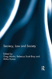 Produktbild: Secrecy, Law and Society