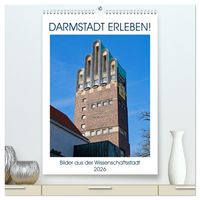 Produktbild: Darmstadt erleben! (hochwertiger Premium Wandkalender 2026 DIN A2 hoch), Kunstdruck in Hochglanz