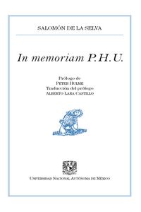 Produktbild: In memoriam P. H. U.