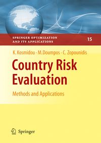 Produktbild: Country Risk Evaluation