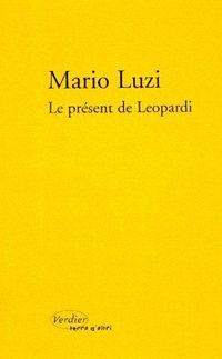 Produktbild: Le pr&eacute;sent de Leopardi