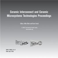 Produktbild: Cicmt 2005 - Ceramic Interconnect and Ceramic Microsystems Technologies CD-ROM