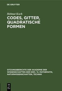Produktbild: Codes, Gitter, quadratische Formen