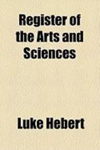 Produktbild: Register of the Arts and Sciences