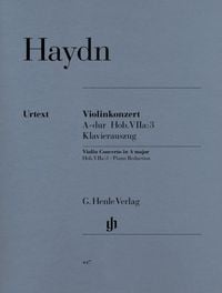 Produktbild: Joseph Haydn - Violinkonzert A-dur Hob. VIIa:3