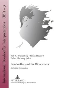 Produktbild: Bonhoeffer and the Biosciences