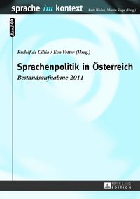 Produktbild: Sprachenpolitik in &Ouml;sterreich