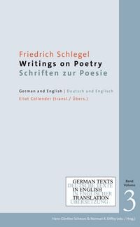 Produktbild: Writings on Poetry / Schriften zur Poesie