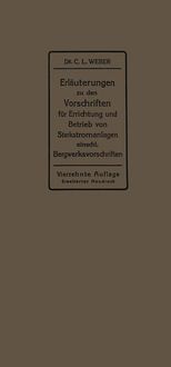 Produktbild: Weber, C: Erl&auml;uterungen zu den Vorschriften f&uuml;r die Errichtu