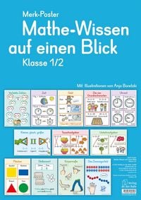 Produktbild: Mathe-Wissen auf einen Blick &ndash; Klasse 1/2