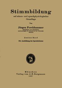Produktbild: Stimmbildung auf stimm- und sprachphysiologischer Grundlage