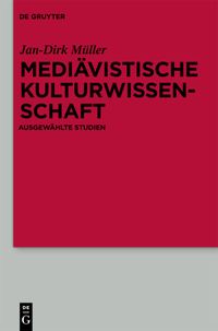 Produktbild: Medi&auml;vistische Kulturwissenschaft