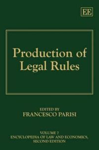 Produktbild: Production of Legal Rules