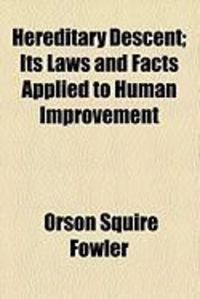 Produktbild: Hereditary Descent; Its Laws and Facts Applied to Human Improvement
