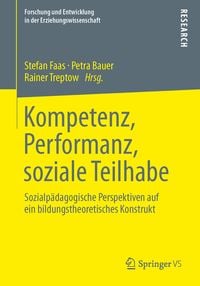 Produktbild: Kompetenz, Performanz, soziale Teilhabe