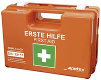 Produktbild: Petex 43924135 Erste Hilfe Koffer DIN 13157 280 x 115 x 200 Orange