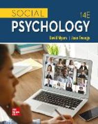 Produktbild: Myers, D: Social Psychology