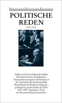 Produktbild: Politische Reden in vier B&auml;nden