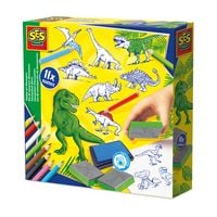 Produktbild: SES CREATIVE Stempelset Dinos