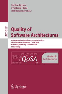 Produktbild: Quality of Software Architectures Models and Architectures