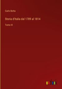 Produktbild: Storia d'Italia dal 1789 al 1814