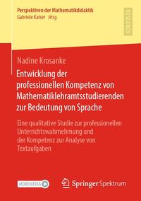 Produktbild: Entwicklung der professionellen Kompetenz von Mathematiklehramtsstudierenden zur Bedeutung von Sprache