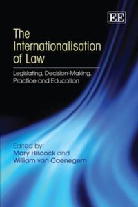 Produktbild: The Internationalisation of Law