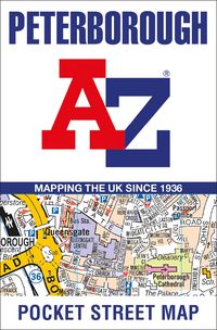 Produktbild: Peterborough A-Z Pocket Street Map