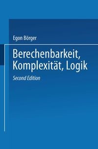 Produktbild: Berechenbarkeit, Komplexit&auml;t, Logik