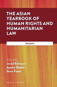 Produktbild: The Asian Yearbook of Human Rights and Humanitarian Law