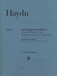 Produktbild: Joseph Haydn - Streichquartette Heft VI op. 42 und op. 50 (Preu&szlig;ische Quartette)