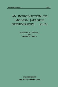 Produktbild: An Introduction to Modern Japanese Orthography