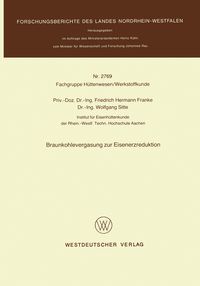 Produktbild: Braunkohlevergasung zur Eisenerzreduktion