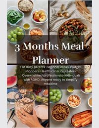 Produktbild: 3 Months Meal Planner