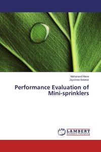 Produktbild: Performance Evaluation of Mini-sprinklers