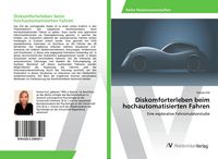Produktbild: Diskomforterleben beim hochautomatisierten Fahren