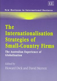 Produktbild: The Internationalisation Strategies of Small-Country Firms