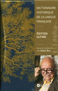 Produktbild: Dictionnaire historique de la langue fran&ccedil;aise : coffret 3 volumes