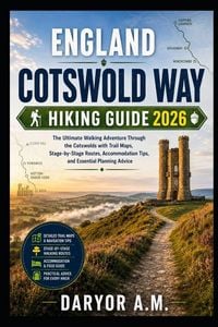 Produktbild: England Cotswold Way Hiking Guide 2026