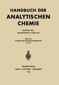 Produktbild: Elemente der Sechsten Nebengruppe